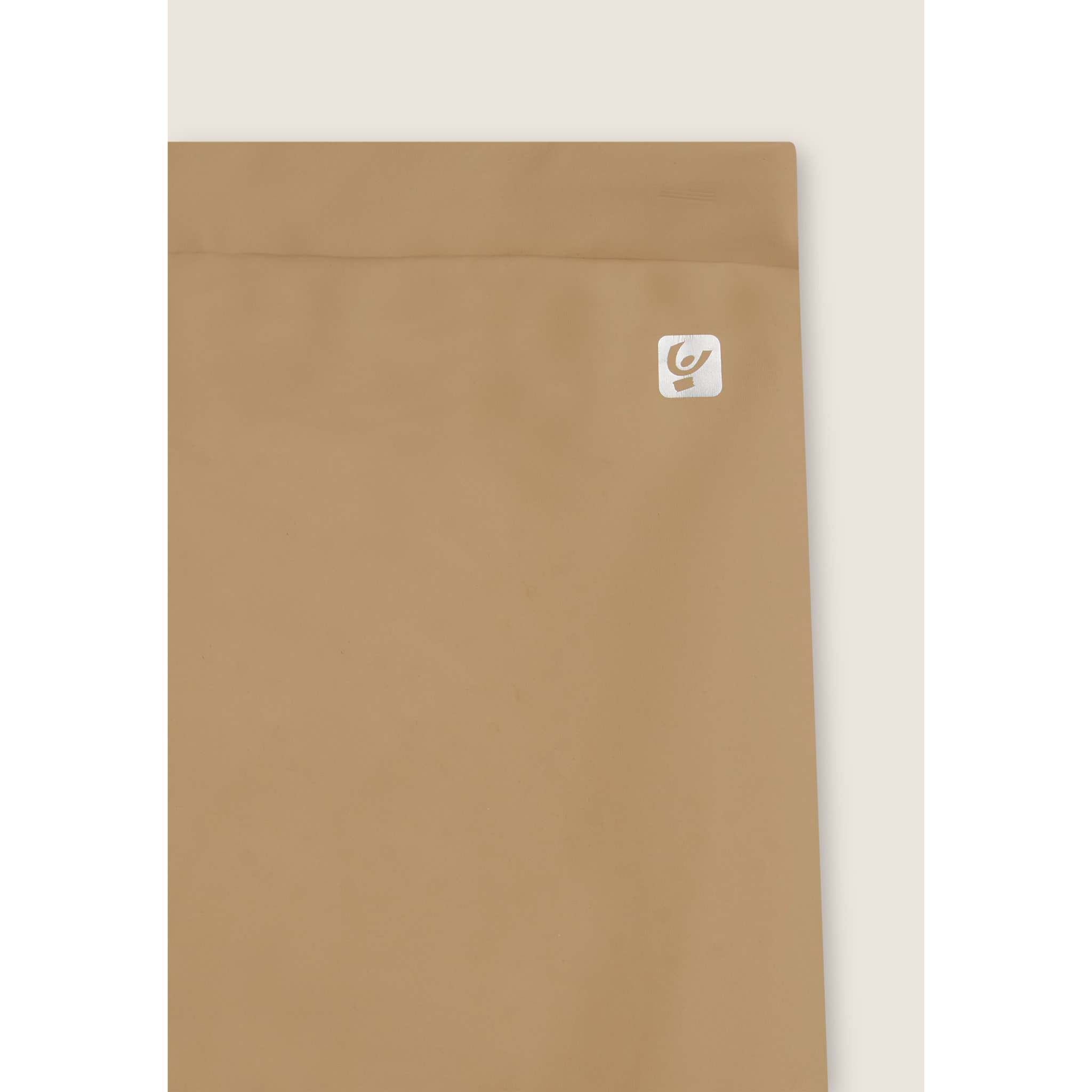 Leggings 7/8 in tessuto coated elasticizzato vita regular
