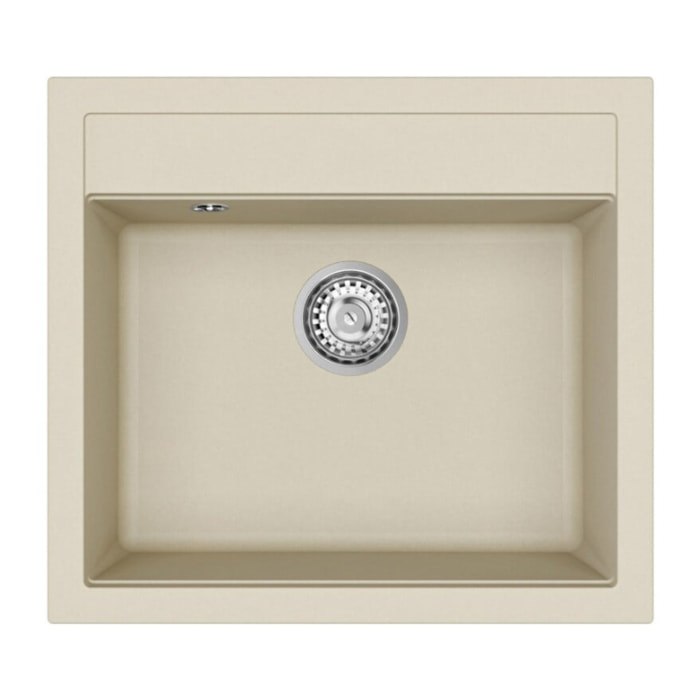 56,5x51cm évier en Granite, à encastrer, jasmin (SATSINKGQQ100J)
