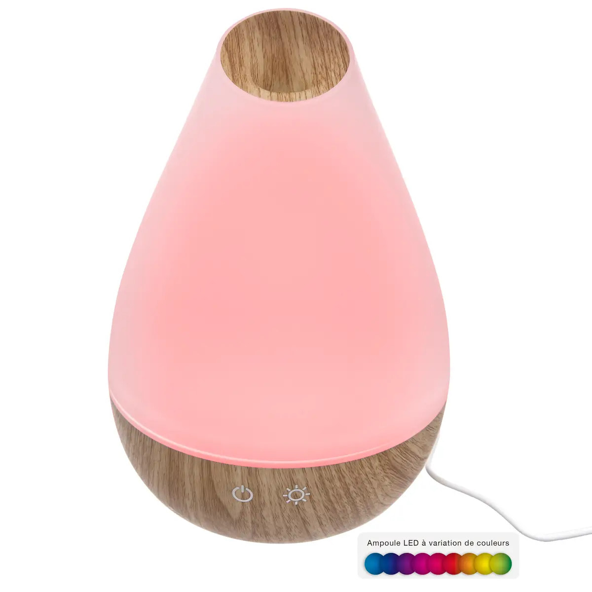 Diffuseur huiles essentielles blanc 1300ml