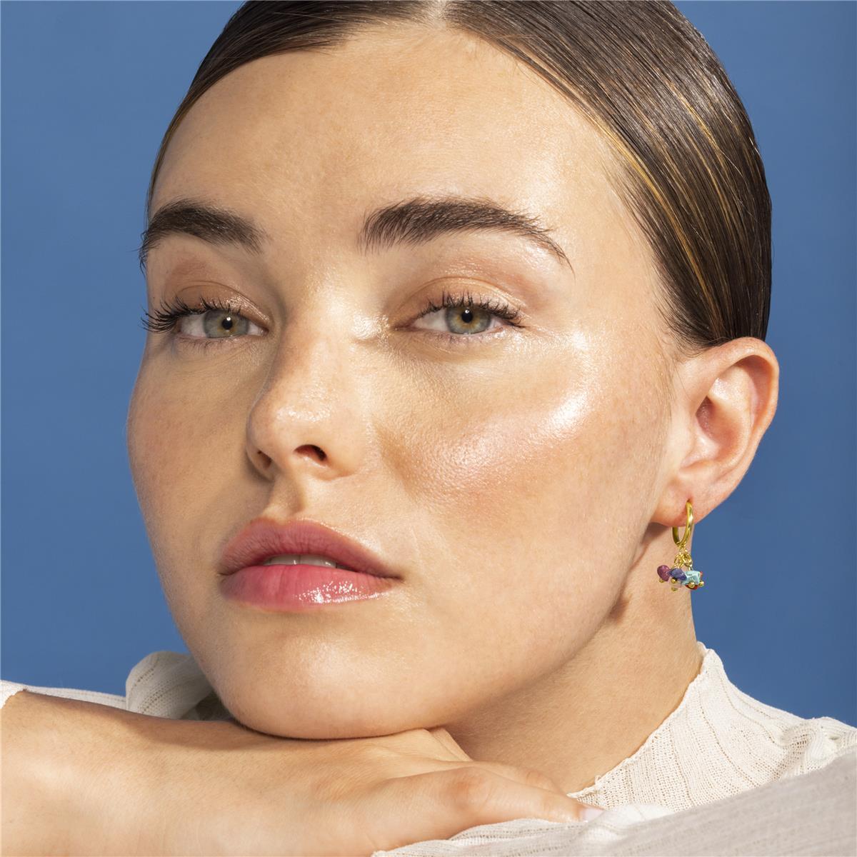 Pendientes Lux by Lux acabados oro 18k