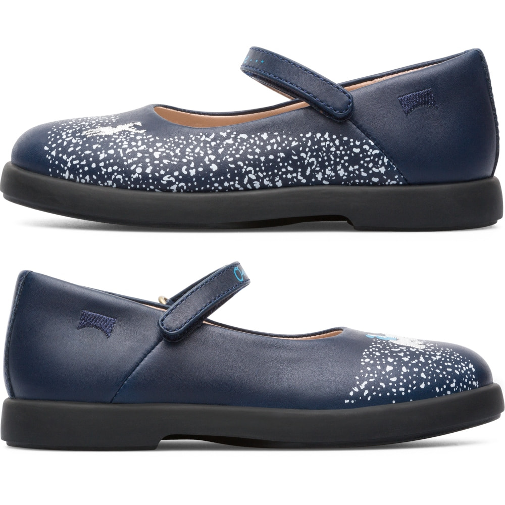 Camper Twins- Ballerine Bambina Blu