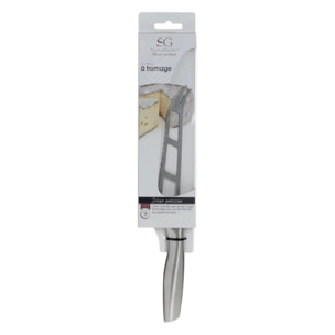 Couteau à fromage inox "Silver Précision" lame 15cm