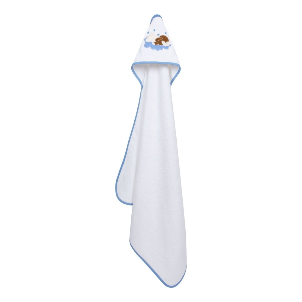 Cape de bain 90x90 cm Bleu