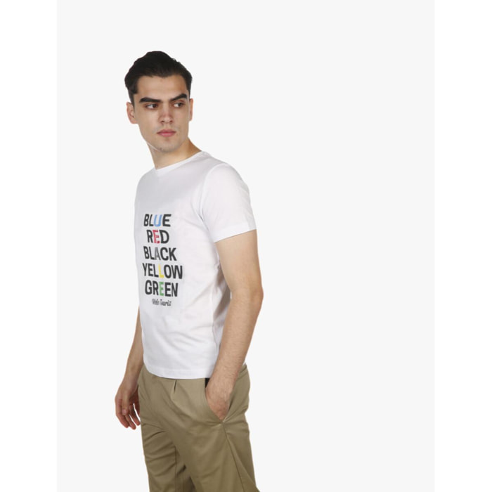 Color T-Shirt - Antwrp - Blanc - Unisex