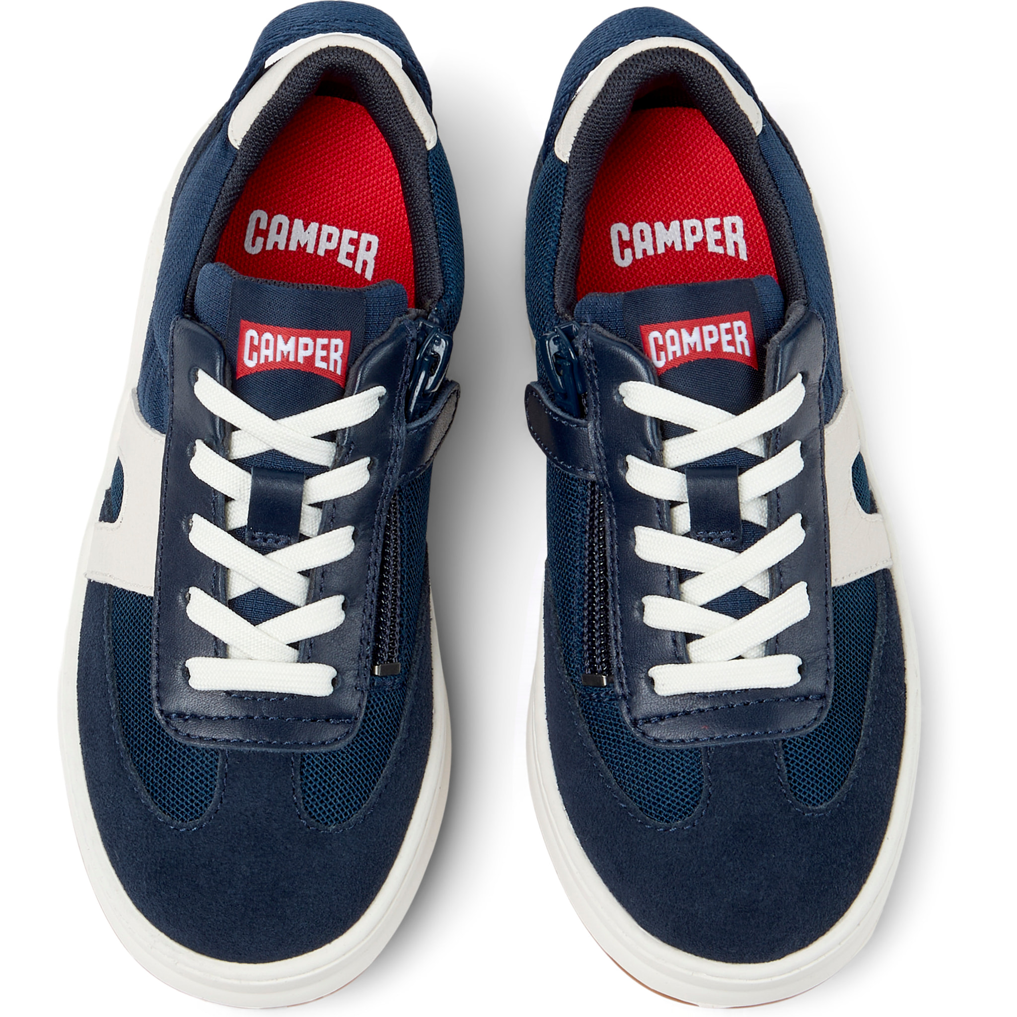 Sneakers - CAMPER Runner Four - Blu - Pelle scamosciata