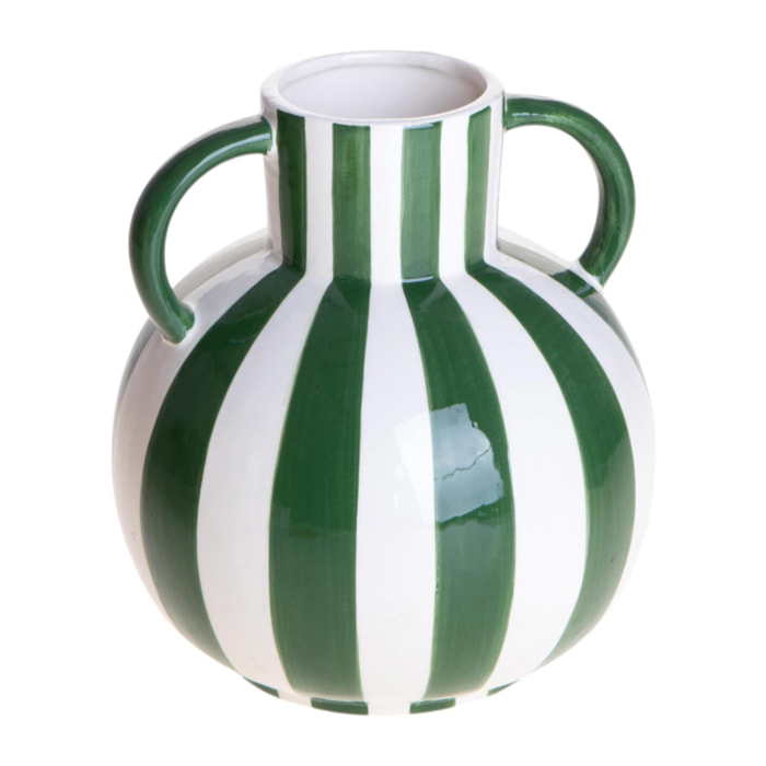 Vaso righe - 18xH20x18cm - Pezzi 3 - Bianchi Dino SpA