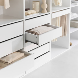 Kit dressing modulable décor bois 3 éléments MODULO