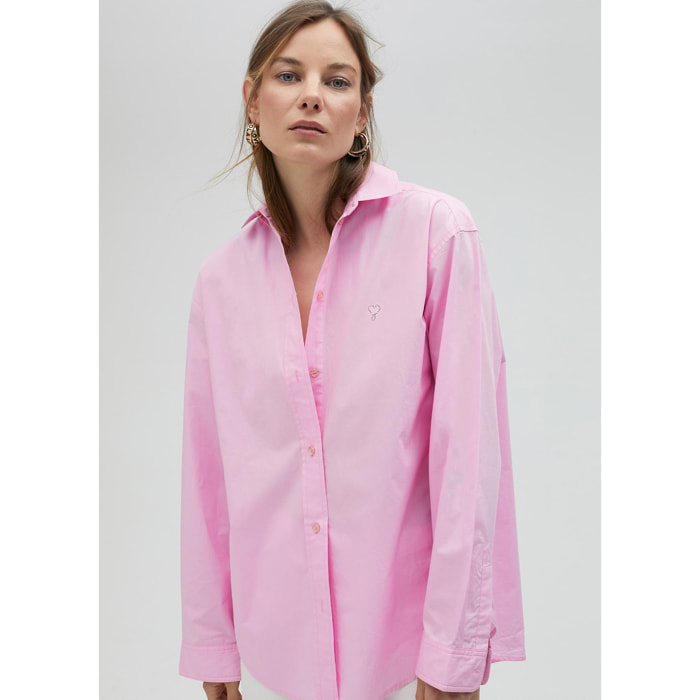 Camicia popeline oversize