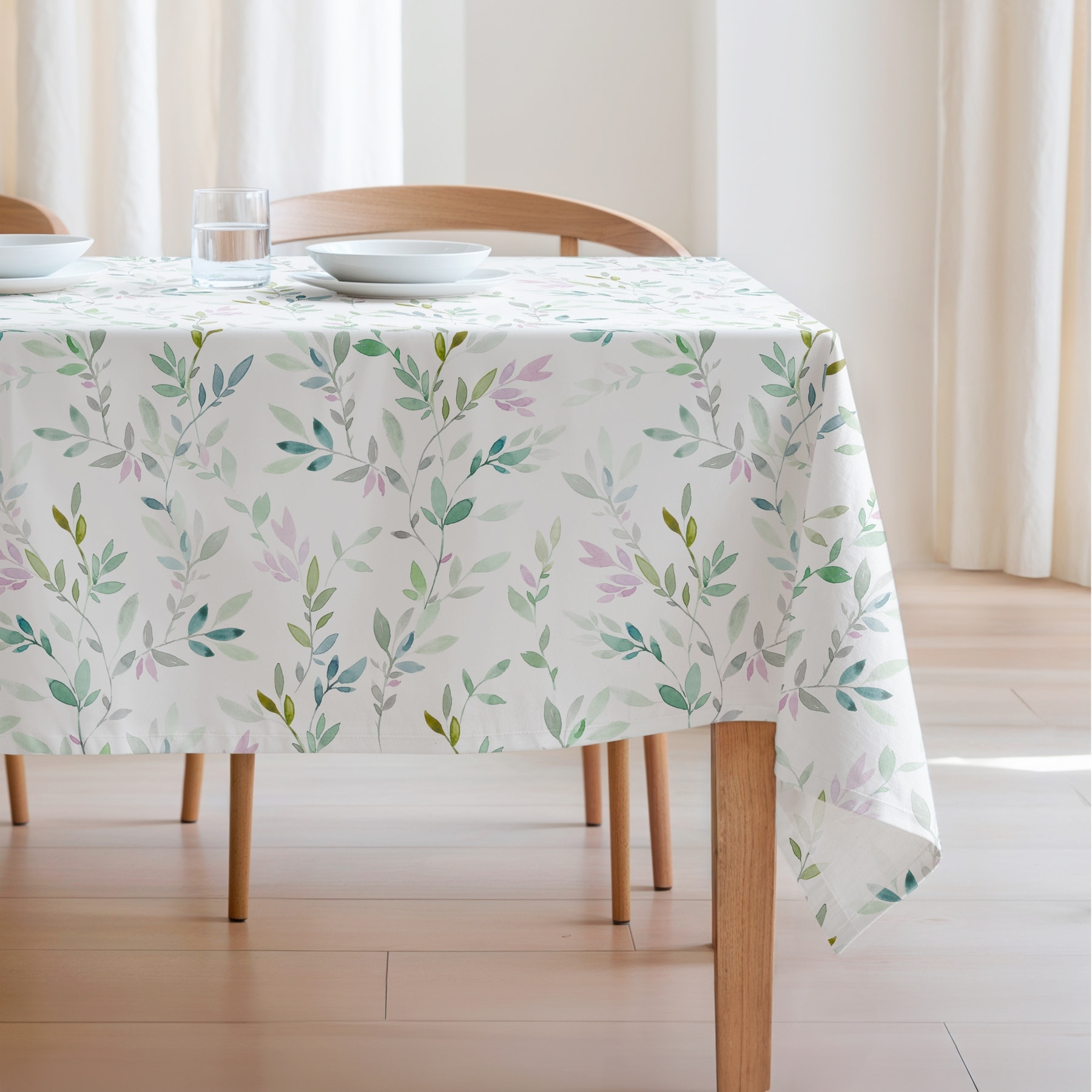 Nappe imprimée anti-tâches MIKA EAU