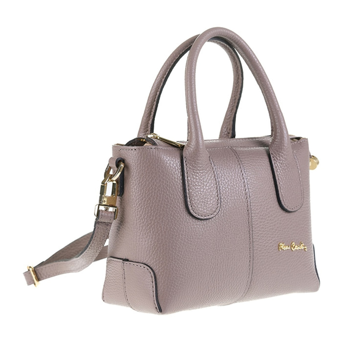 Borsa a mano da donna Made in Italy - Modello Floriana Nova - 100% pelle - 32.0 x 20.0 x 15.0 cm