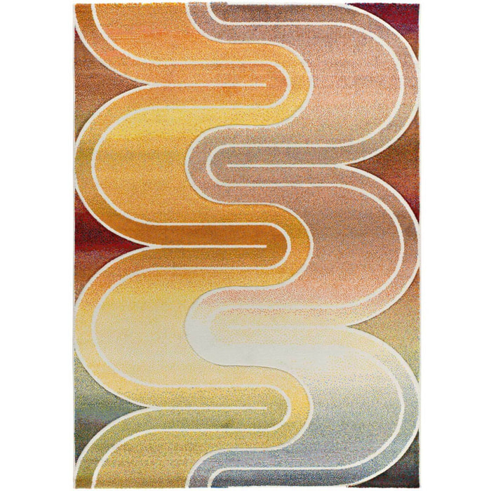 SYBIL Alfombra geométrica en multicolor, varias medidas disponibles