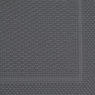 Tapis de bain pur coton 1700 g/m² uni anthracite Antica anthracite