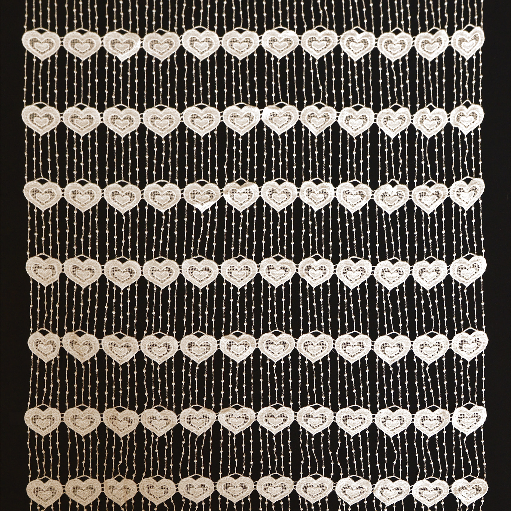 Modulable en macramé style romantique - Ecru