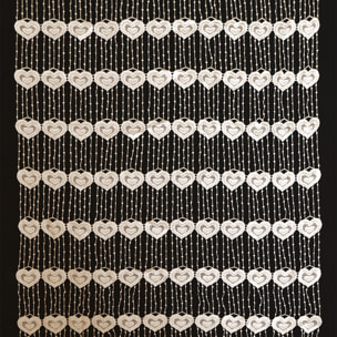 Modulable en macramé style romantique - Ecru