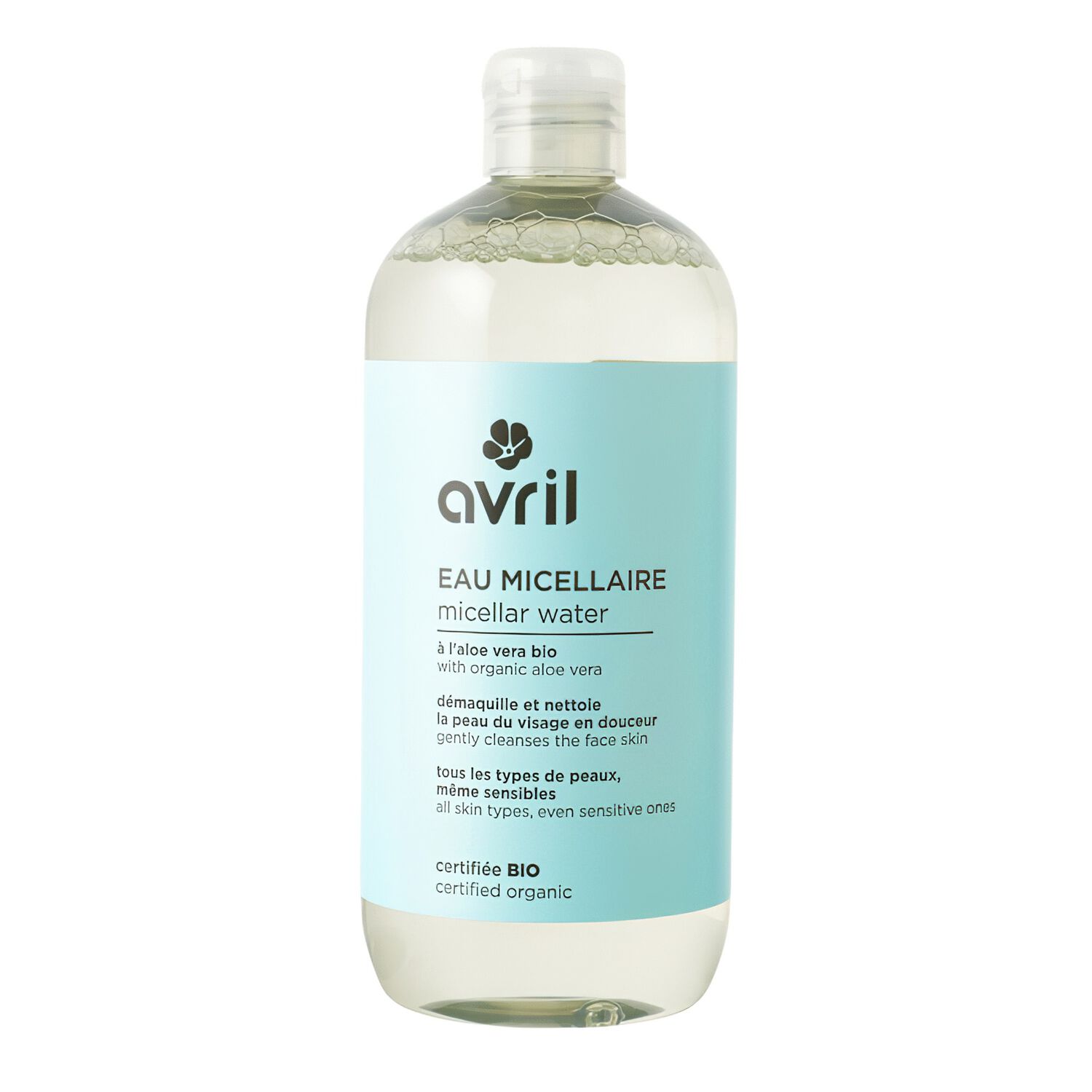 Eau micellaire  - Eau Micellaire à l'Aloe Vera - Certifiée Bio