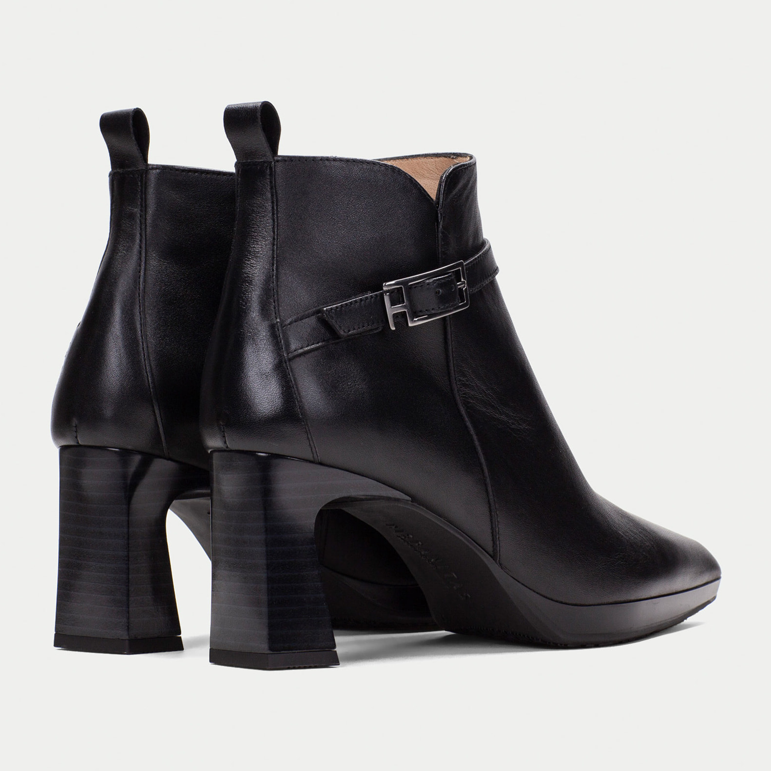 Botin Ankara Negro 7 cm