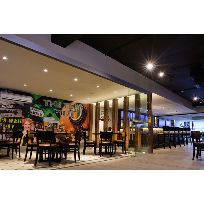 LEDS C4 Downlight Multidir One LED 180Mm Trim 100W Gris IP23