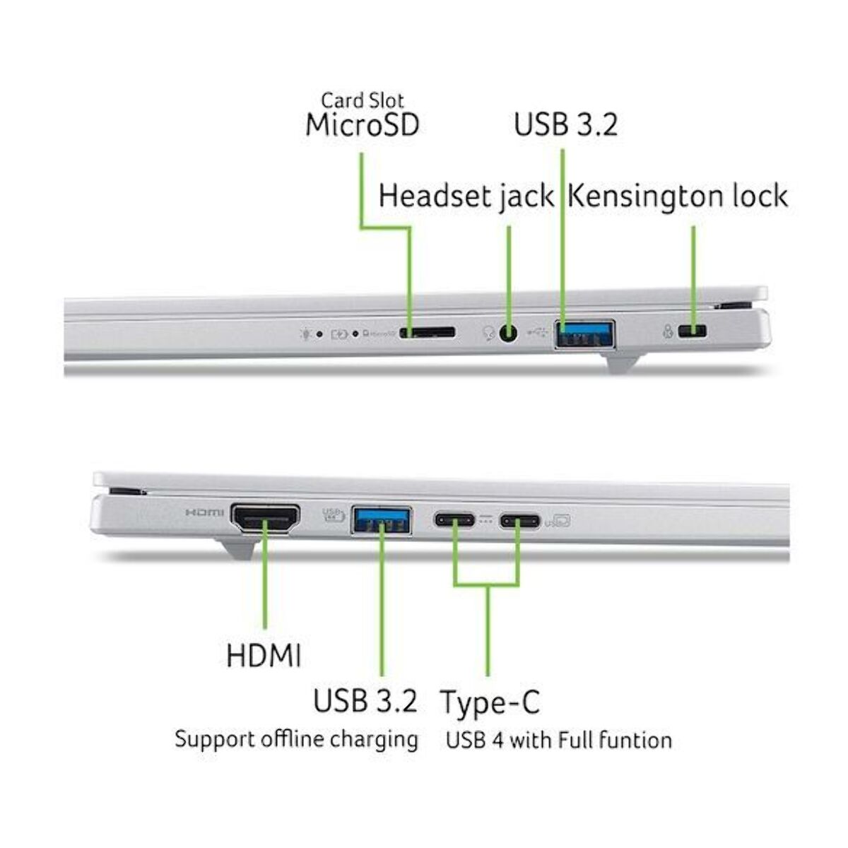 Ordinateur portable ACER Aspire A14-61M-R74Y Copilot +