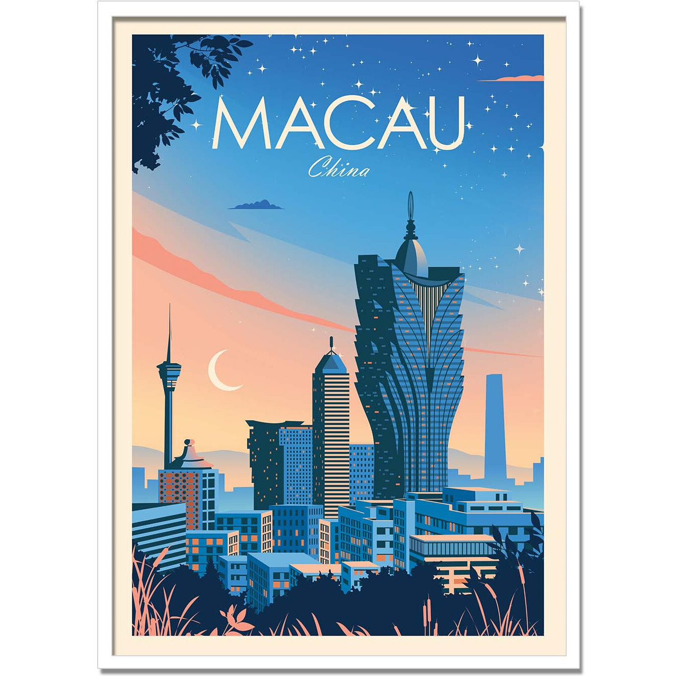 Affiche - Macau China - Studio Inception