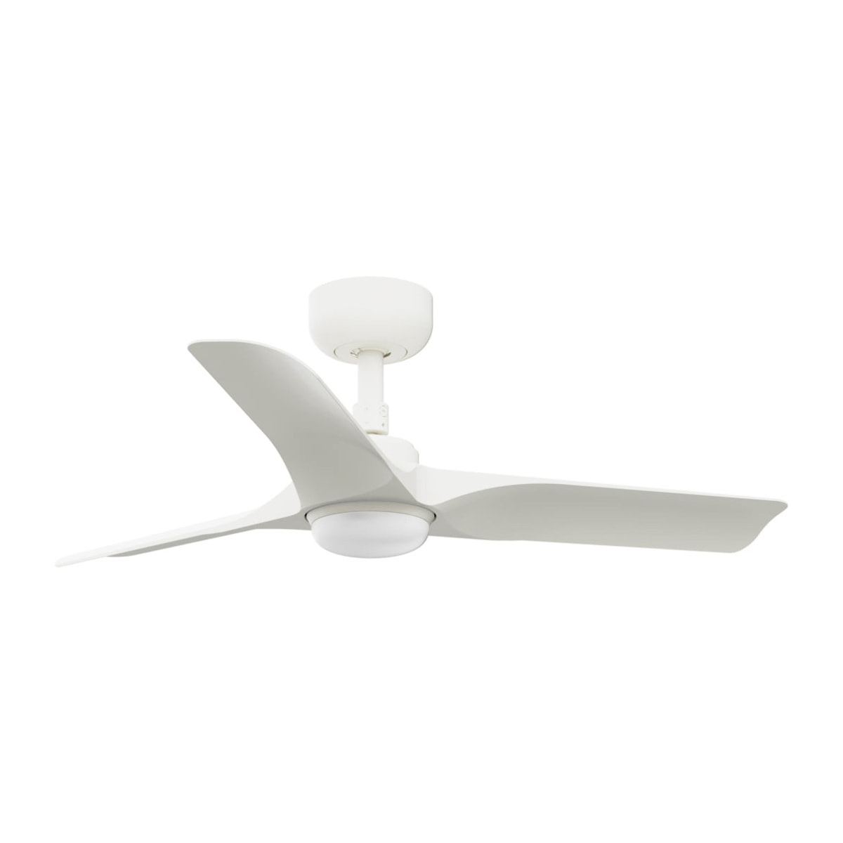 HEY S LED Ventilador de techo blanco