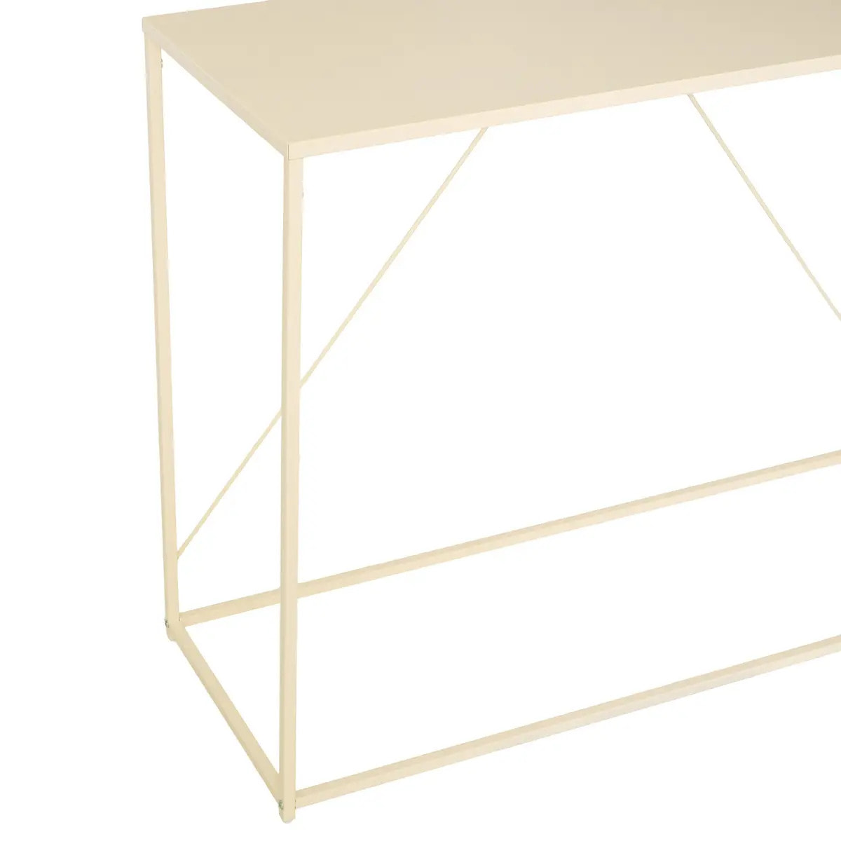 Console Gota beige finition mate poudrée