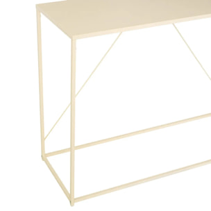 Console Gota beige finition mate poudrée