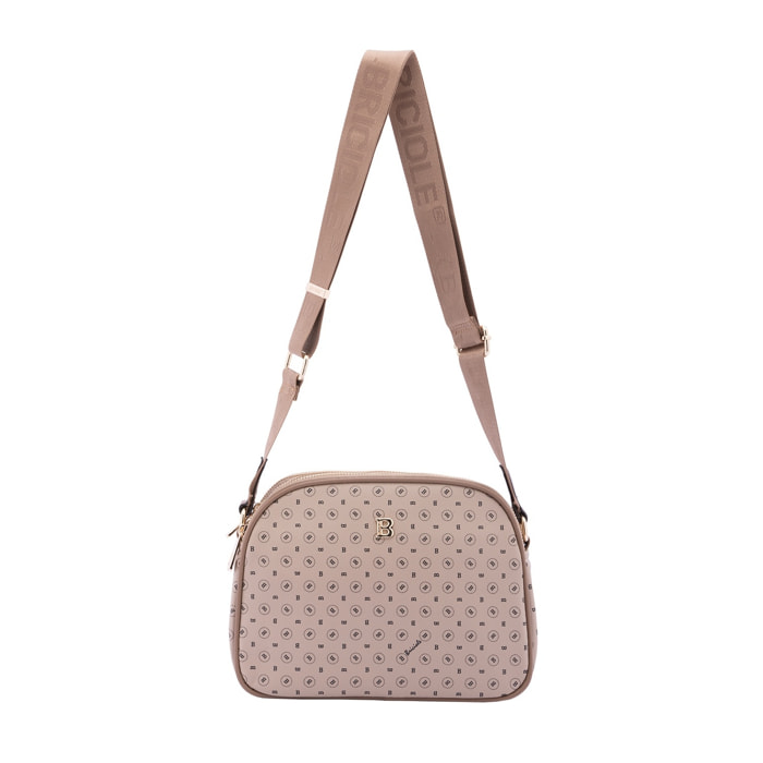 Borsa a tracolla da donna - Modello Mantova - Ecopelle - 19.0 x 26.0 x 9.0 cm