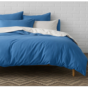 Housse De Couette bonnet 40cm Percale Lake