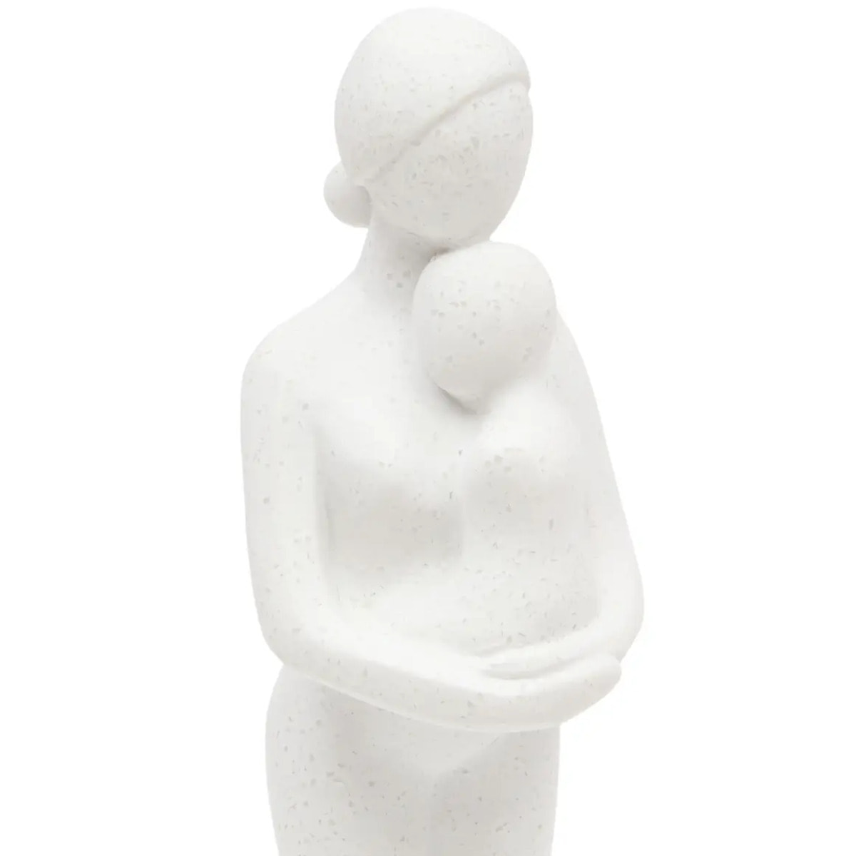Famille déco Colin H.21cm blanc