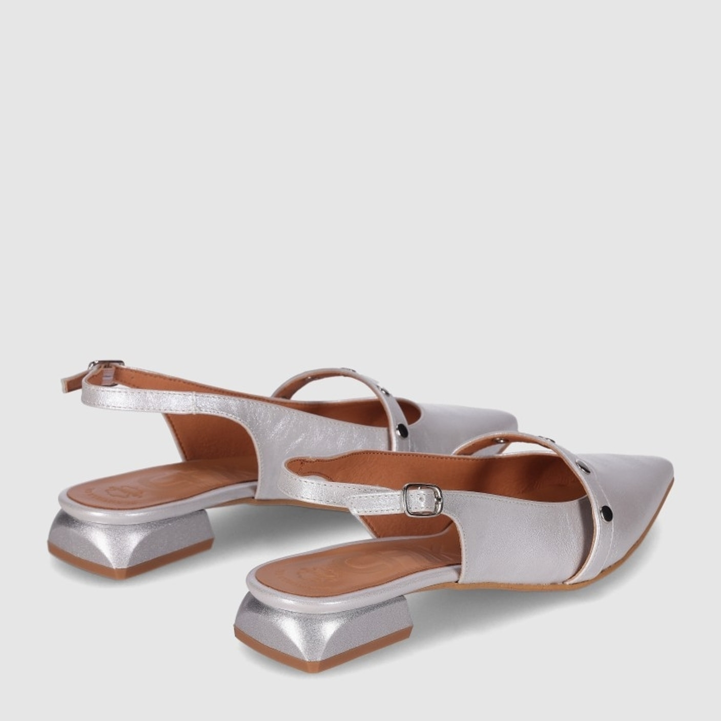 Zapatos - Plata/Metal Silver - Tacón: 3 cm