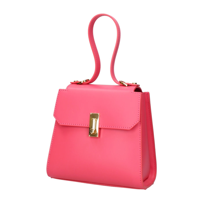 Borsa a mano da donna In Vera pelle Made in Italy 20x18x10 cm