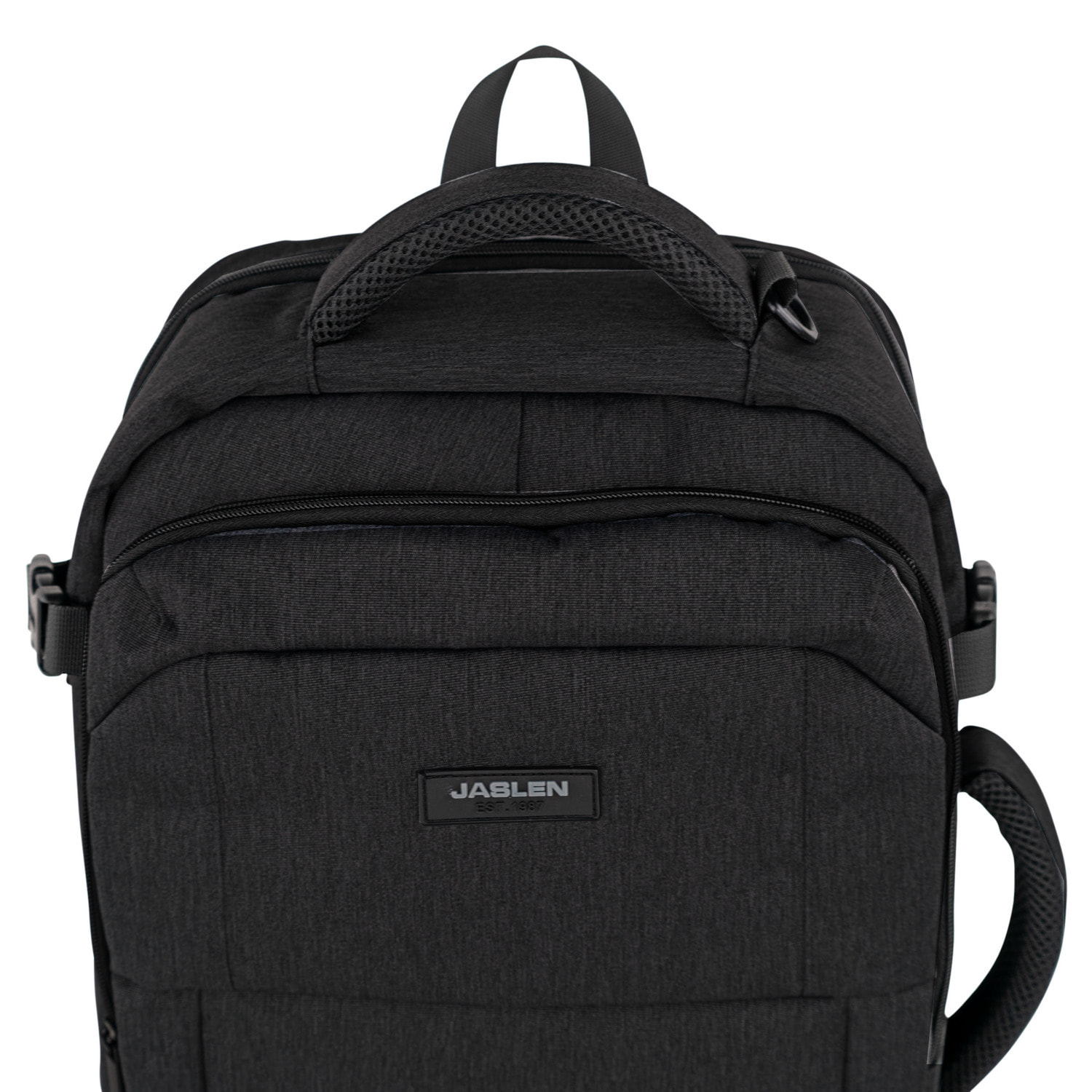 Mochila Viaje Cabina Jaslen Leeds Negro