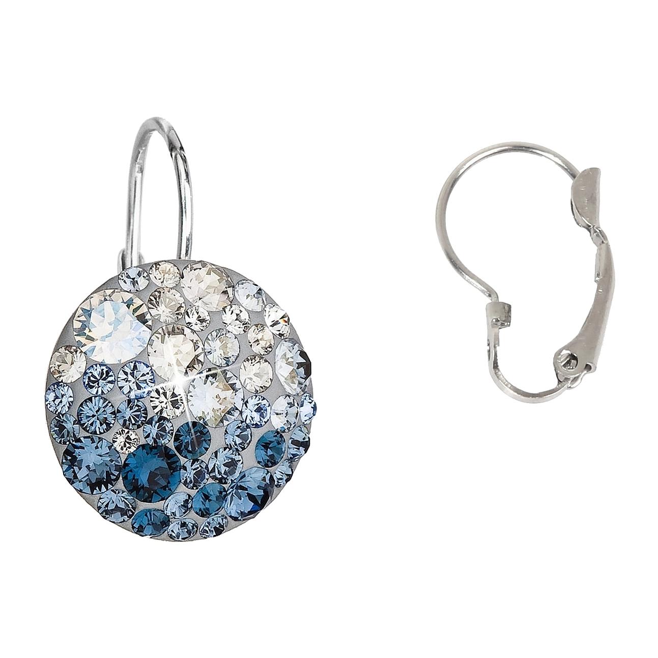 Pendientes Round Brillantin adornado con cristales de Swarovski