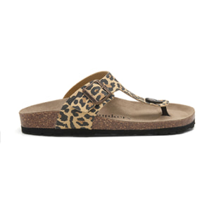 SANDALIA BABUNKERS MARRON