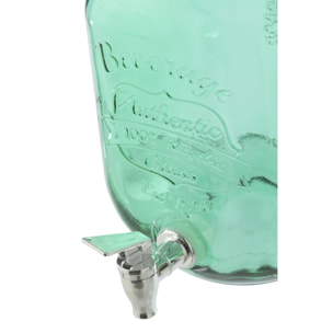 J-Line Distributeur de Boissons - verre - vert émeraude