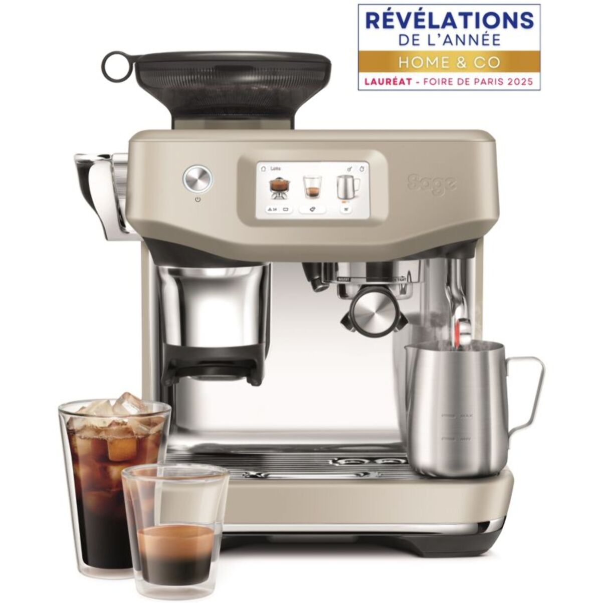 Machine à expresso SAGE APPLIANCES the Barista Touch Impress SES882ALMSES88