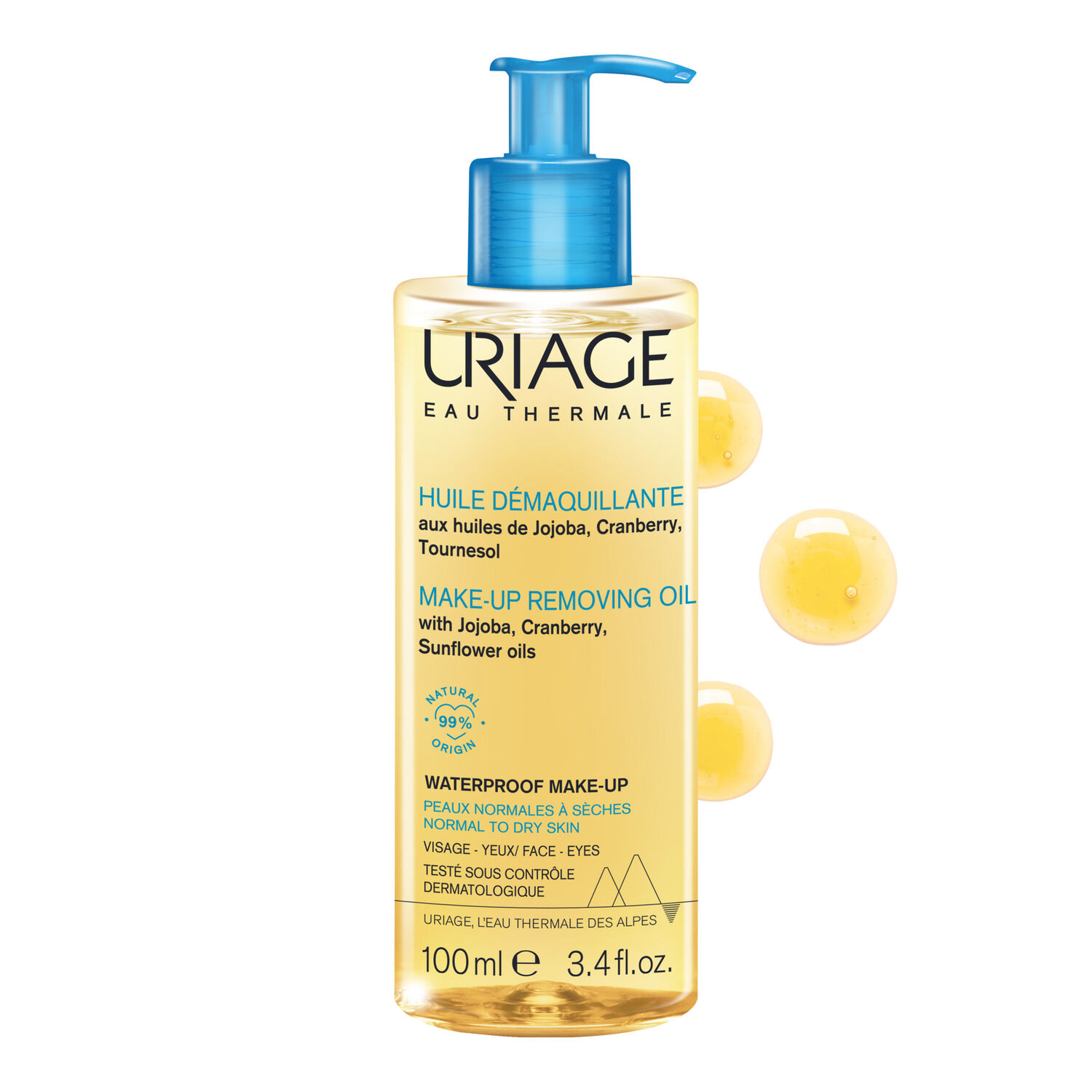 Huile Démaquillante - Peaux Normales à Sèches 100 ml
