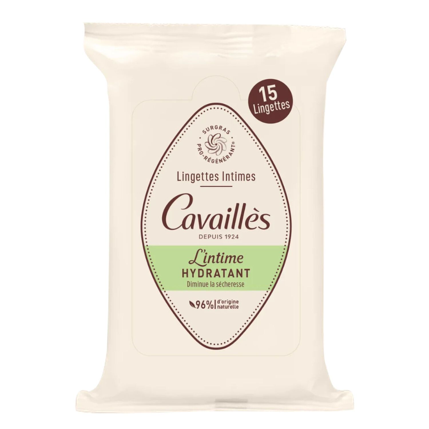 L'intime - Lingettes Intimes Hydratantes x15