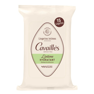 L'intime - Lingettes Intimes Hydratantes x15