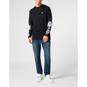 PHILIPP PLEIN Double Sleeve T-Shirt Tattoo