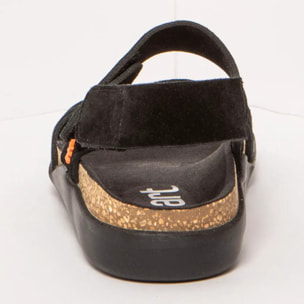 Sandalias 1386S SILK SUEDE BLACK/ BIARRITZ color Black