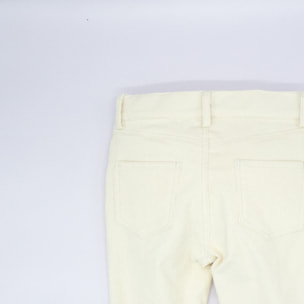 PANTALÓN PANA BLANCO