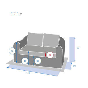 Canapé de jardin Mooréa Savana