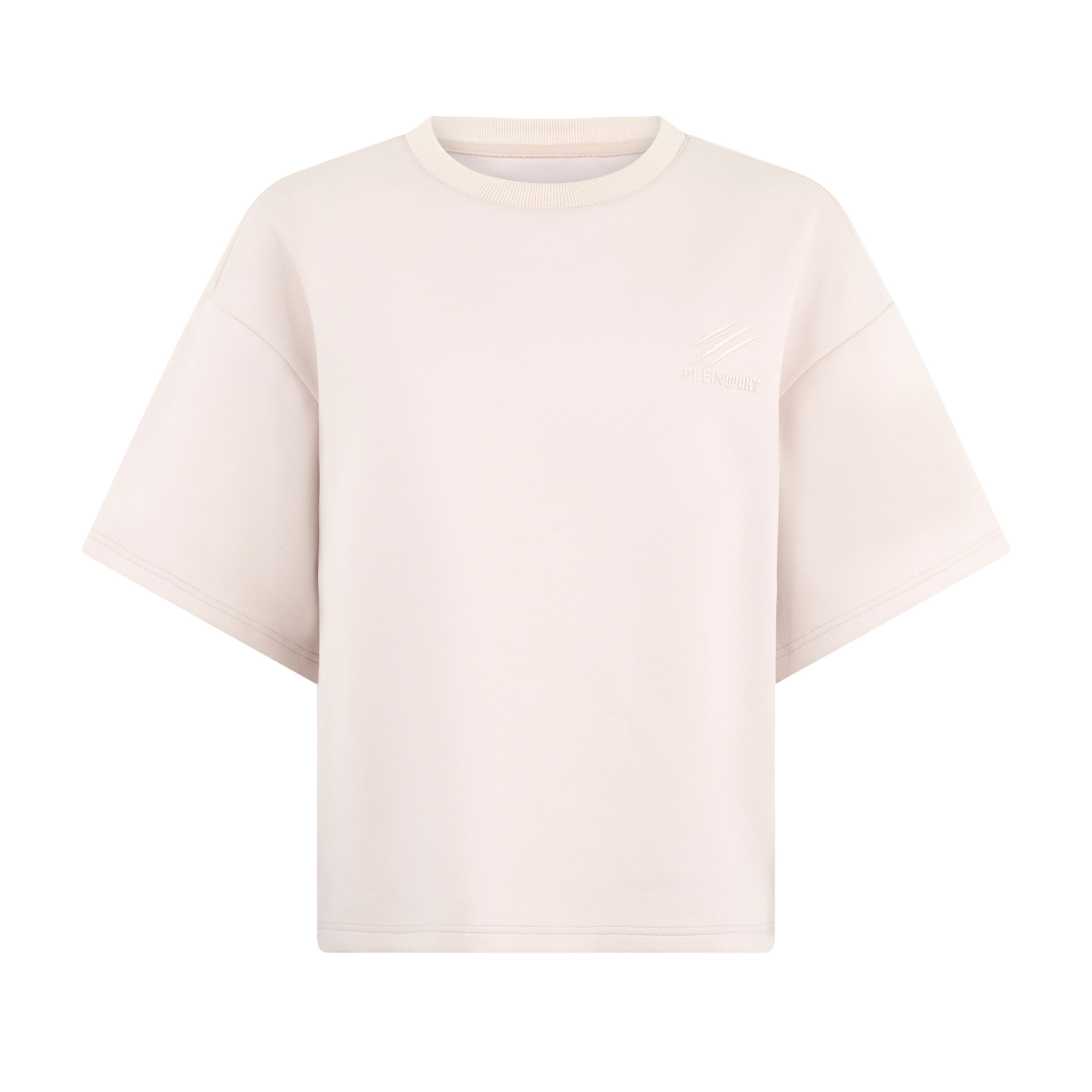 PLEIN SPORT Round Neck T-Shirt Icon Scratch