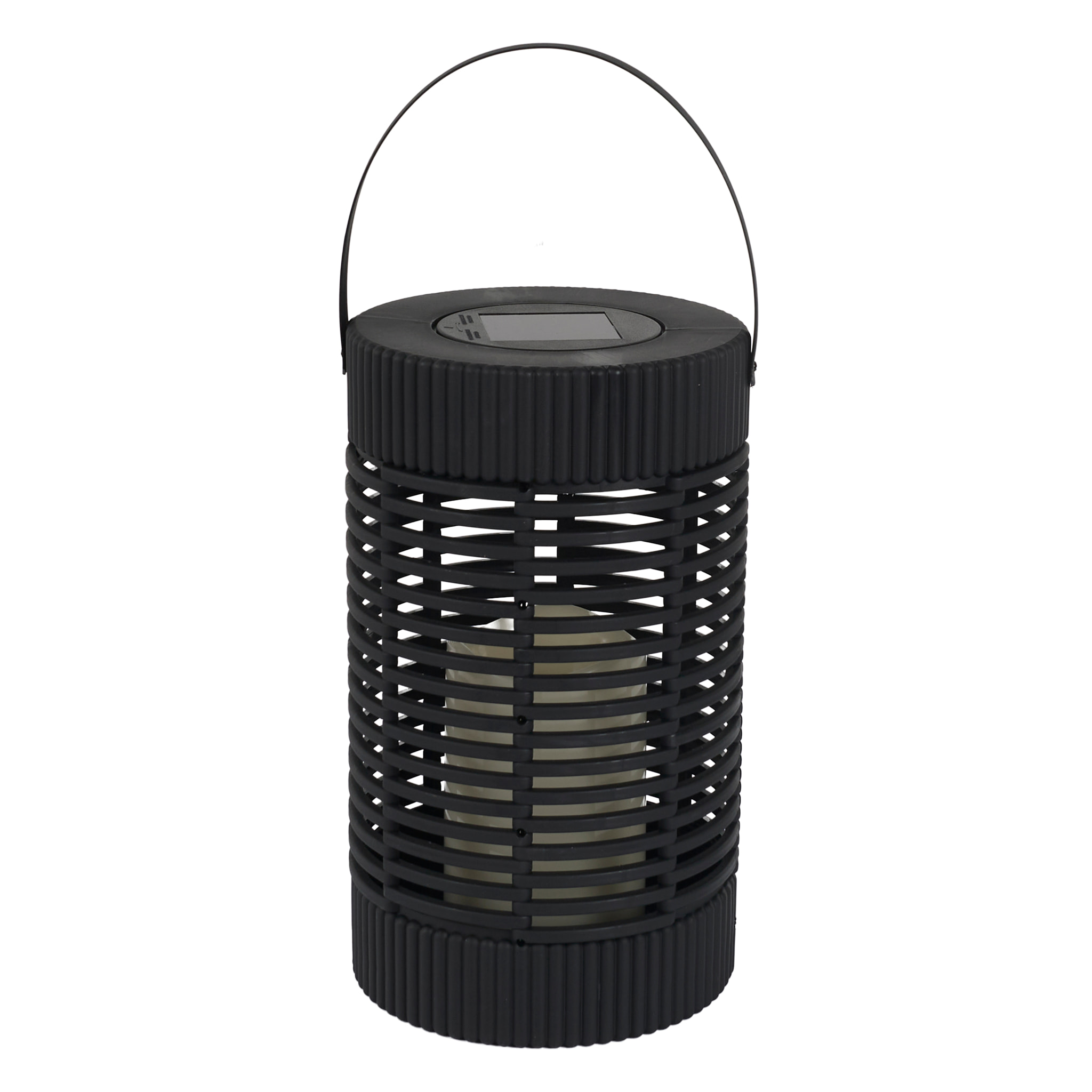 Lanterne Solaire Effet Bougie H23cm