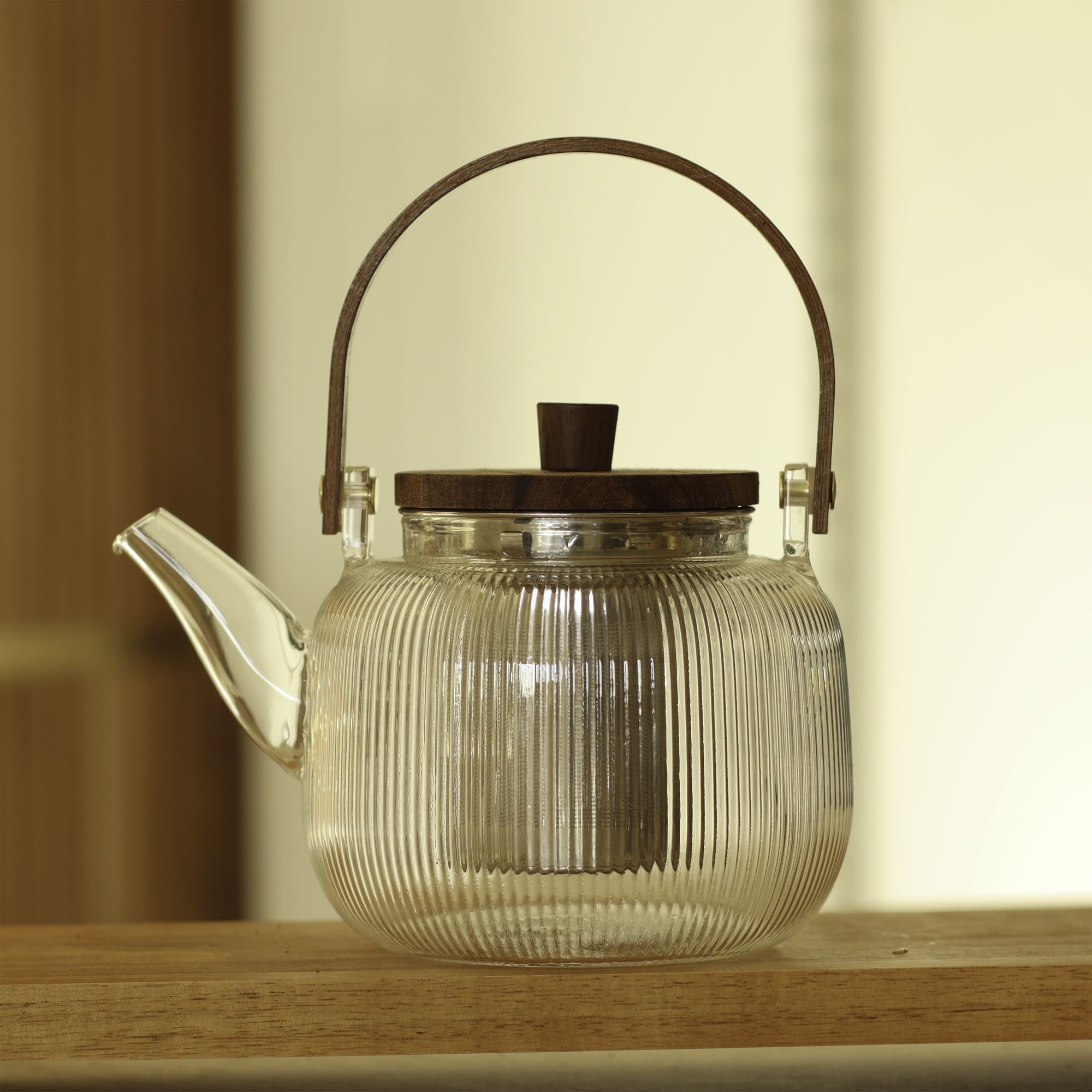 Théière en verre borosilicate 900ml MUGI