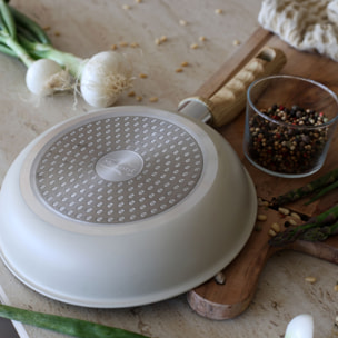 Lot de 3 poêles en acier inoxydable - tous feux EASYNOX