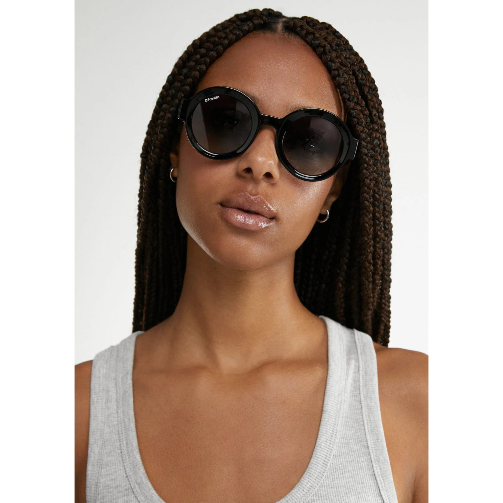 Gafas de Sol 913 Shiny Black / Gradient Smoke D.Franklin