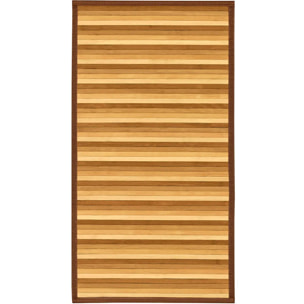 Tappeto passatoia in bambù BEIGE ideale per cucina e corridoio