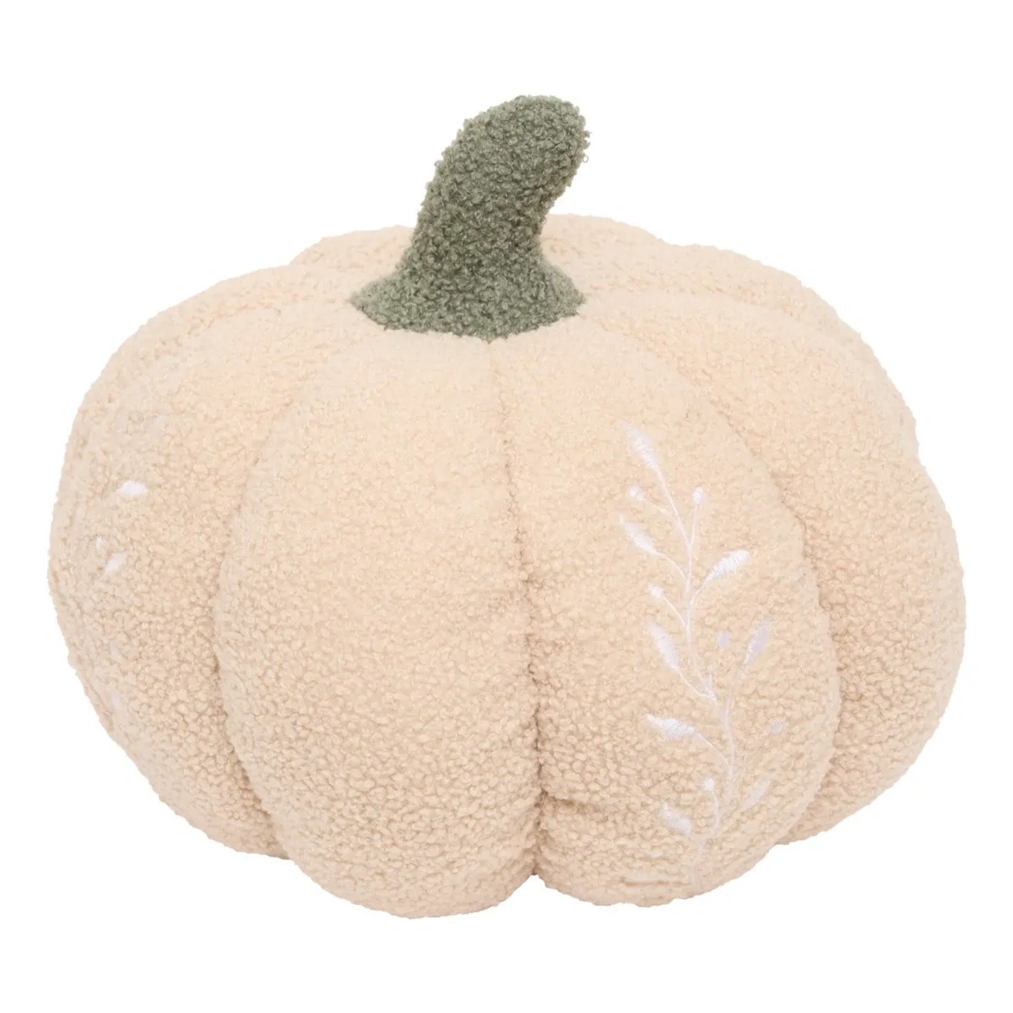 Coussin citrouille Automne 32x32cm beige